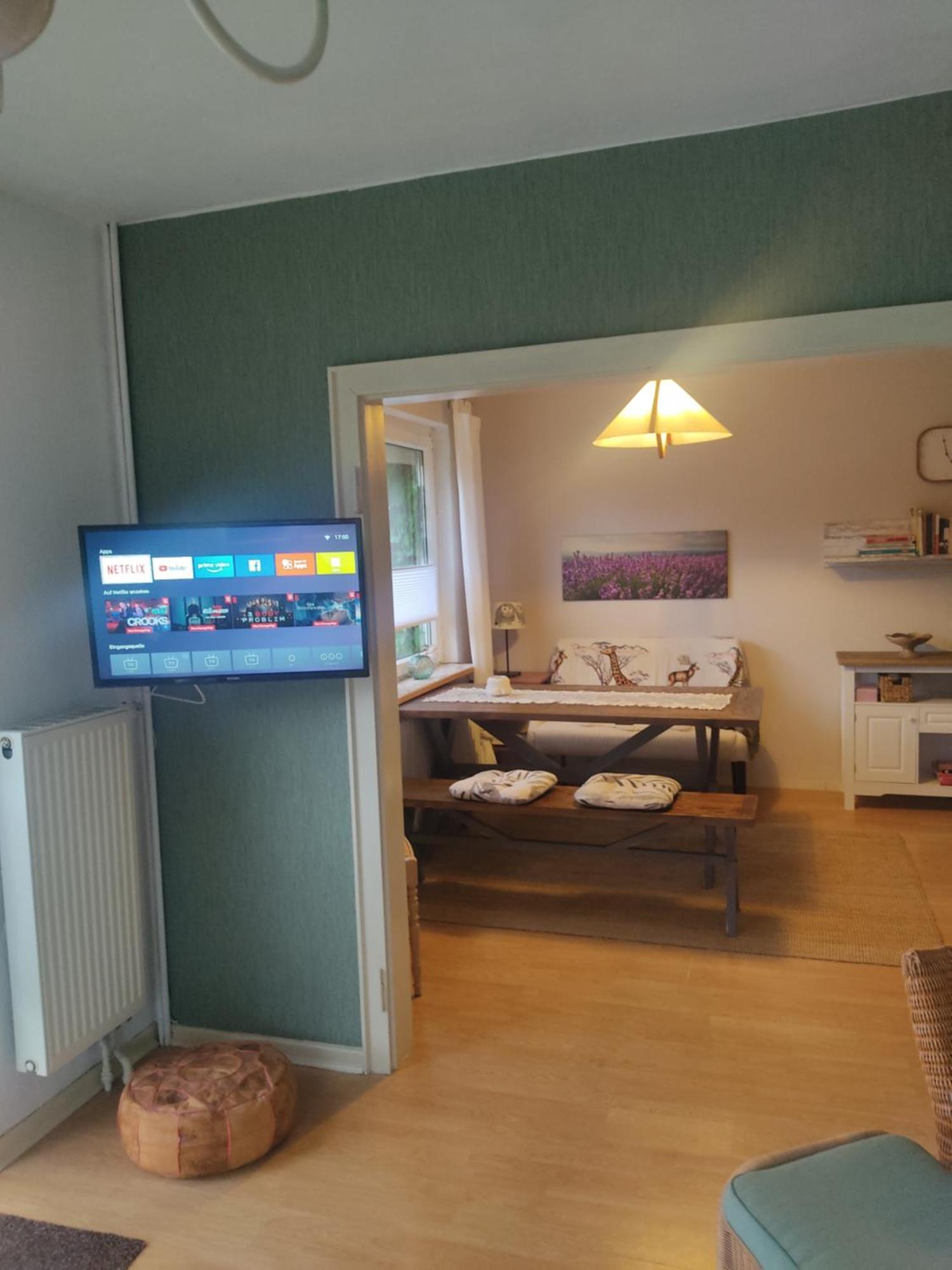 Ferienwohnung Haus Papenburg Garten Parkplatz Nordsee Exterior foto