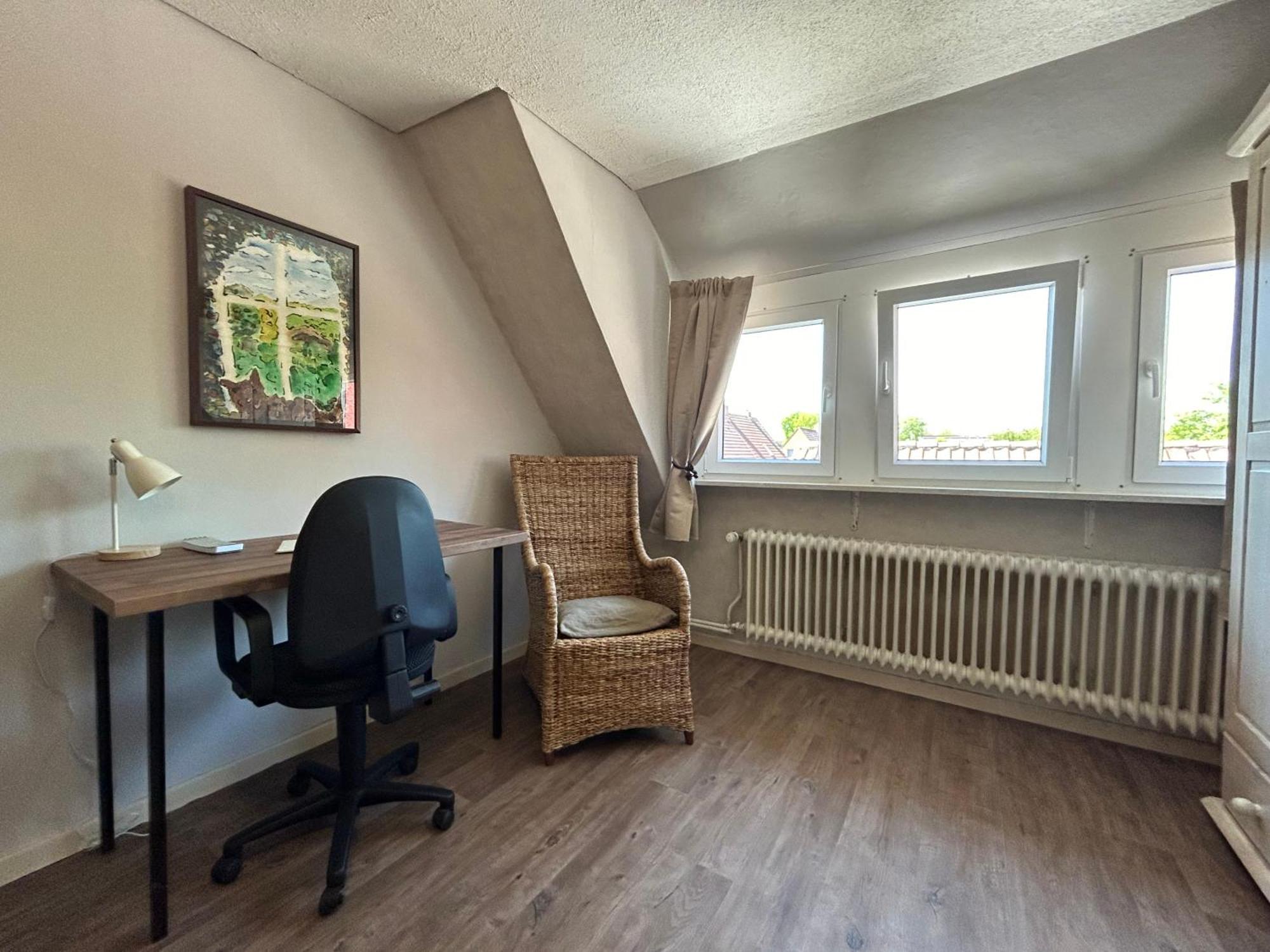 Ferienwohnung Haus Papenburg Garten Parkplatz Nordsee Exterior foto