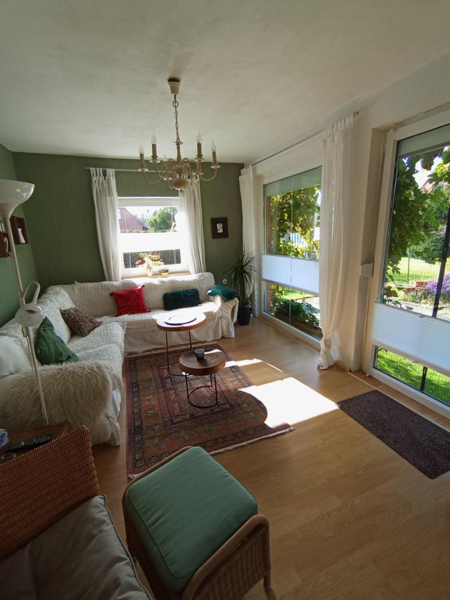 Ferienwohnung Haus Papenburg Garten Parkplatz Nordsee Exterior foto